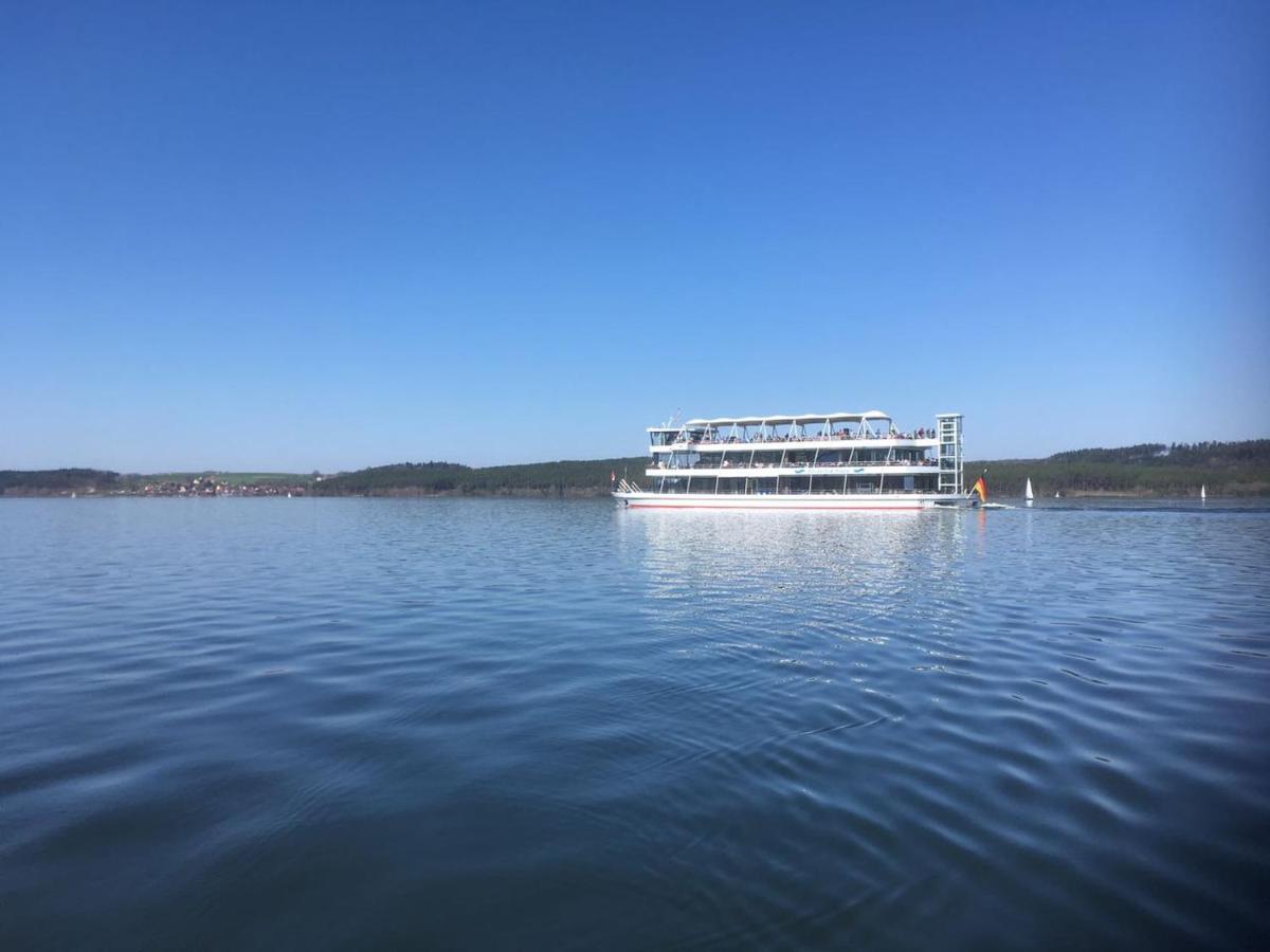 Ferienwohnung Fraenkisches Seenland - Fewo Antje Mitteleschenbach Esterno foto