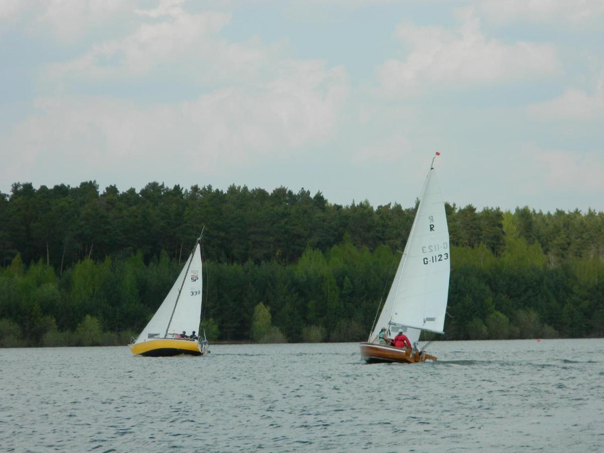 Ferienwohnung Fraenkisches Seenland - Fewo Antje Mitteleschenbach Esterno foto
