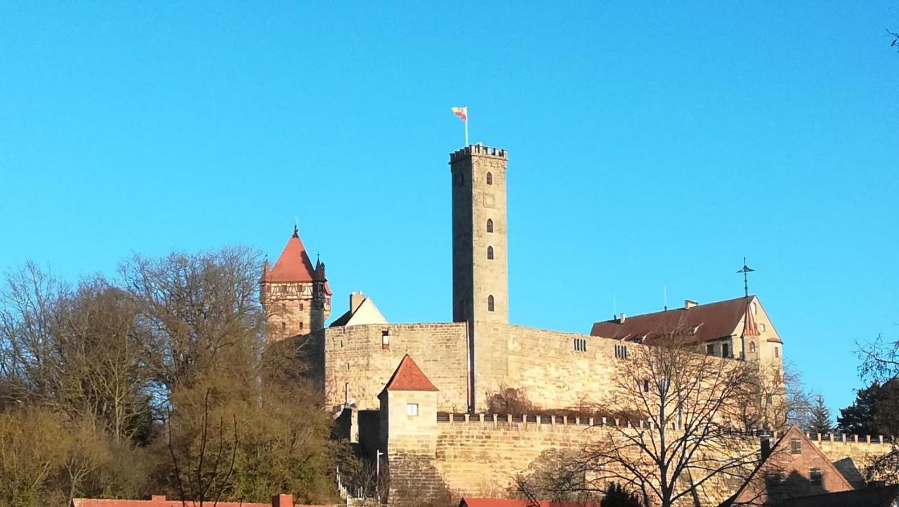 Ferienwohnung Fraenkisches Seenland - Fewo Antje Mitteleschenbach Esterno foto