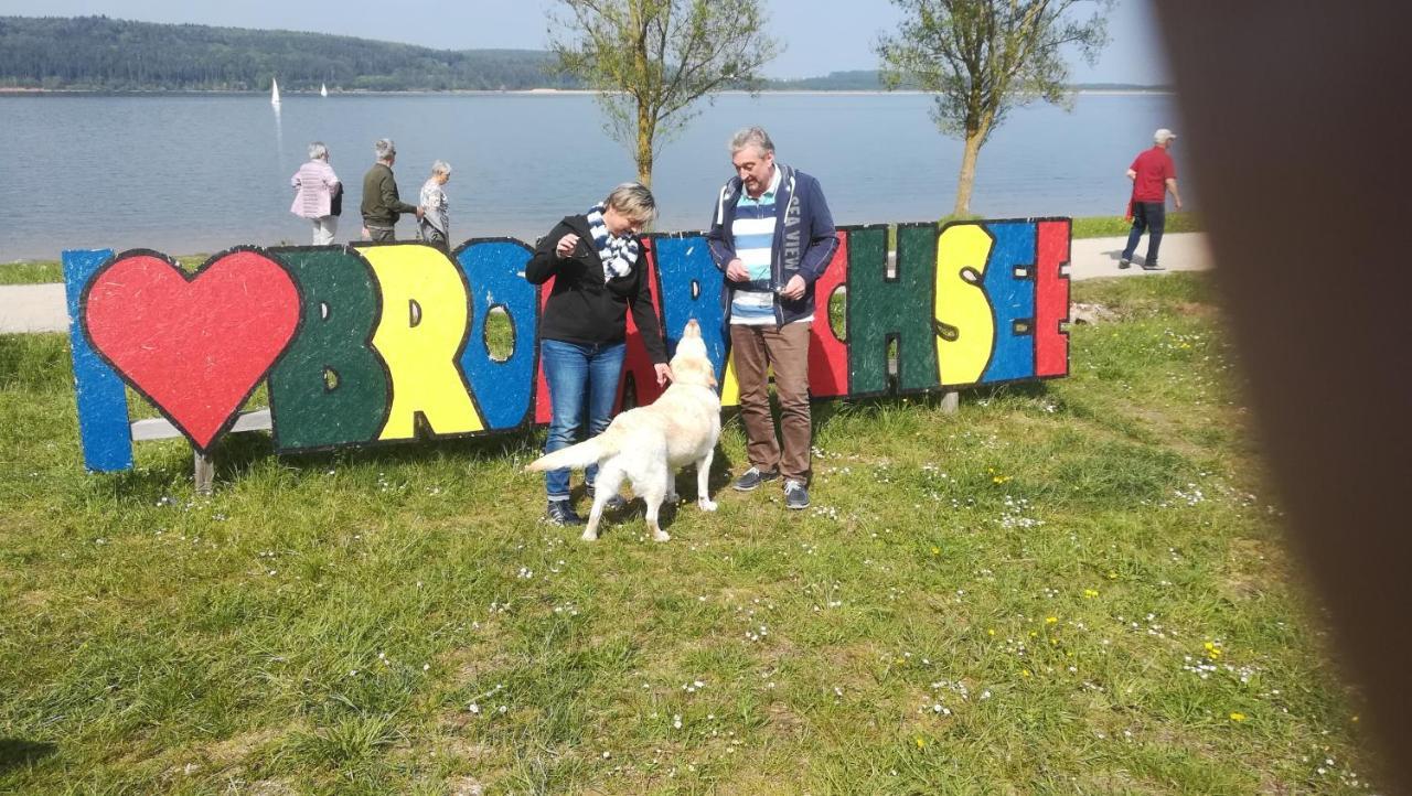Ferienwohnung Fraenkisches Seenland - Fewo Antje Mitteleschenbach Esterno foto