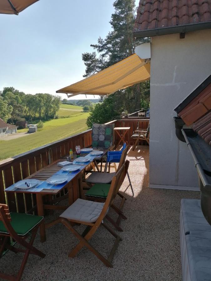 Ferienwohnung Fraenkisches Seenland - Fewo Antje Mitteleschenbach Esterno foto